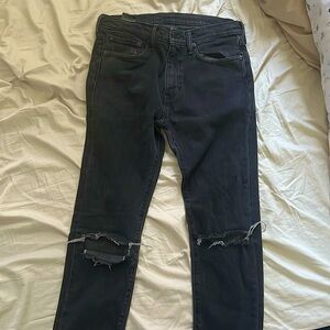 Levi’s Slim Fit Tapered Jeans, 32x30 Black